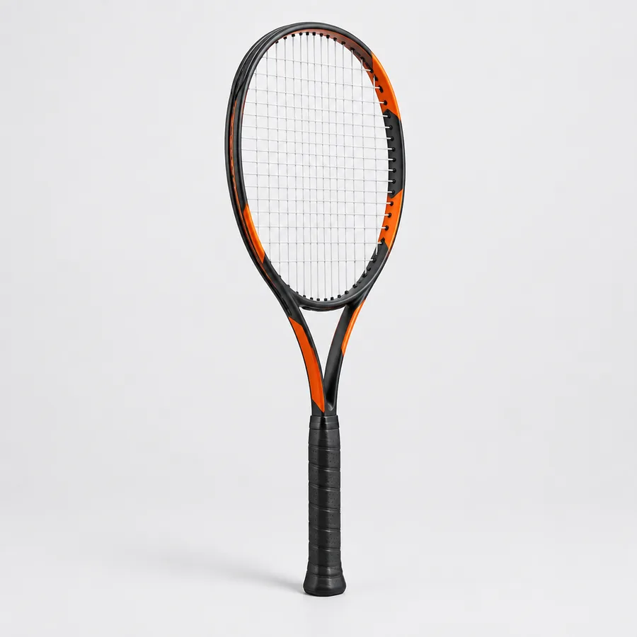 Tennisracket med strängbädd